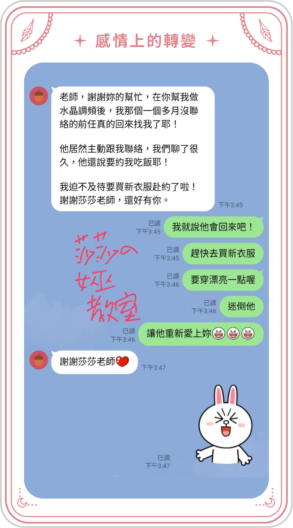 個案回饋 3